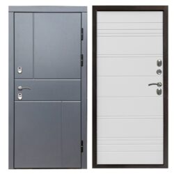 Сибирь термо премиум Вертикаль grey white line